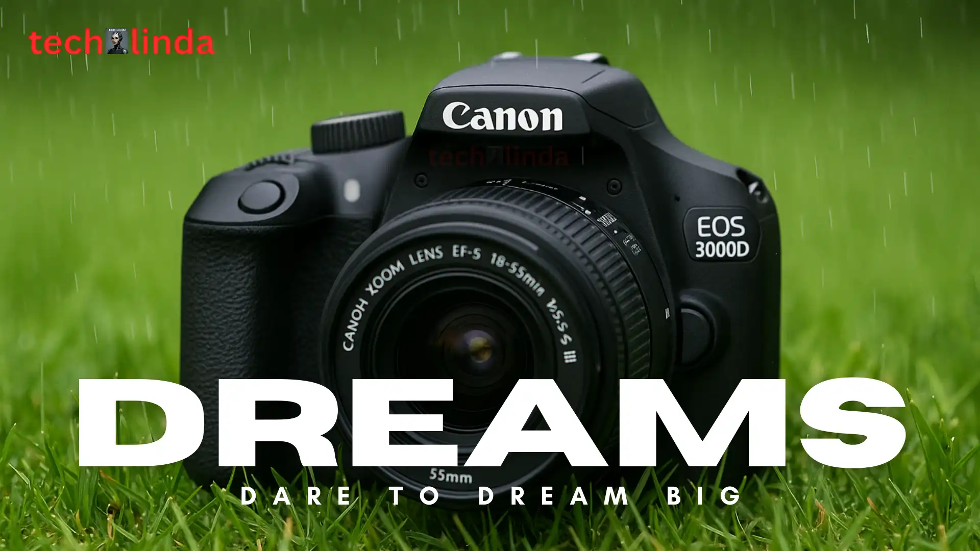 Canon EOS 3000D DSLR Camera