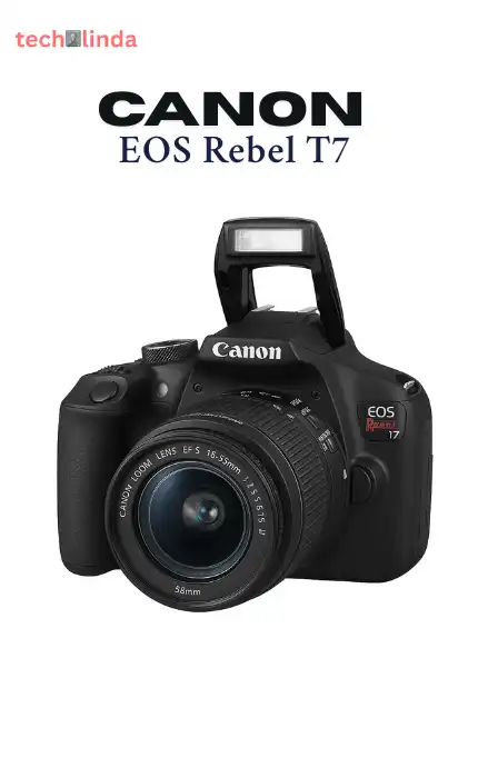 Canon EOS Rebel T7 DSLR Camera